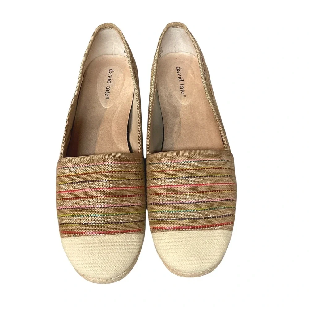 David Tate Women's Paradise Rounded Cushioned Slip-on Espadrilles Size‎ 13W